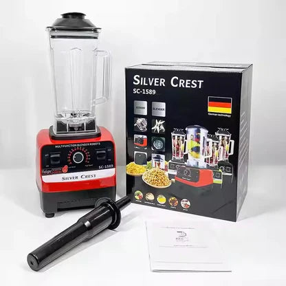 Silver Crest 2in1 Electric Blender Juicer Jug with Powder Grinder SC.1589