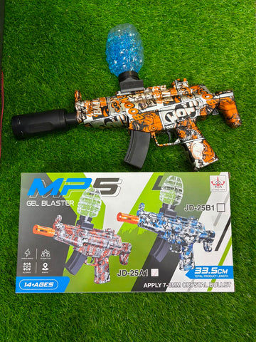 MP5 Gel Blaster Shooting Gun With Smoke Muffler