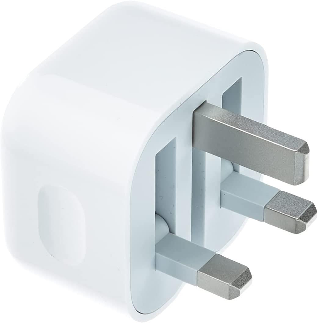 iPhone 20W PD Fast Charger Adapter – 3-Pin Power Adapter for iPhone (Wall Plug Only)