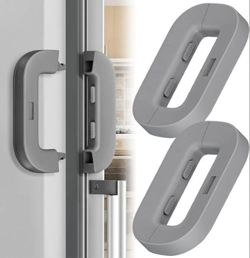 High Quality Refrigerator Door Lock – Child Safety & Baby Proof Fridge Lock – Strong Adhesive Keyless Design