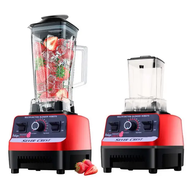 Silver Crest 2in1 Electric Blender Juicer Jug with Powder Grinder SC.1589