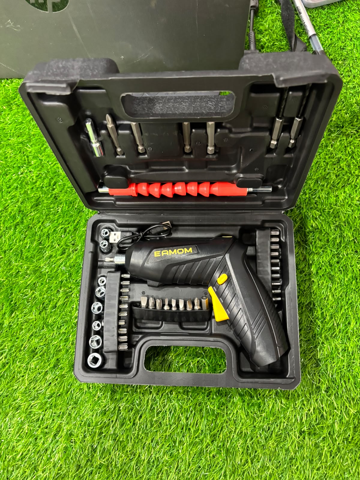 EAMOM 47-Piece Cordless Electric Screwdriver Set