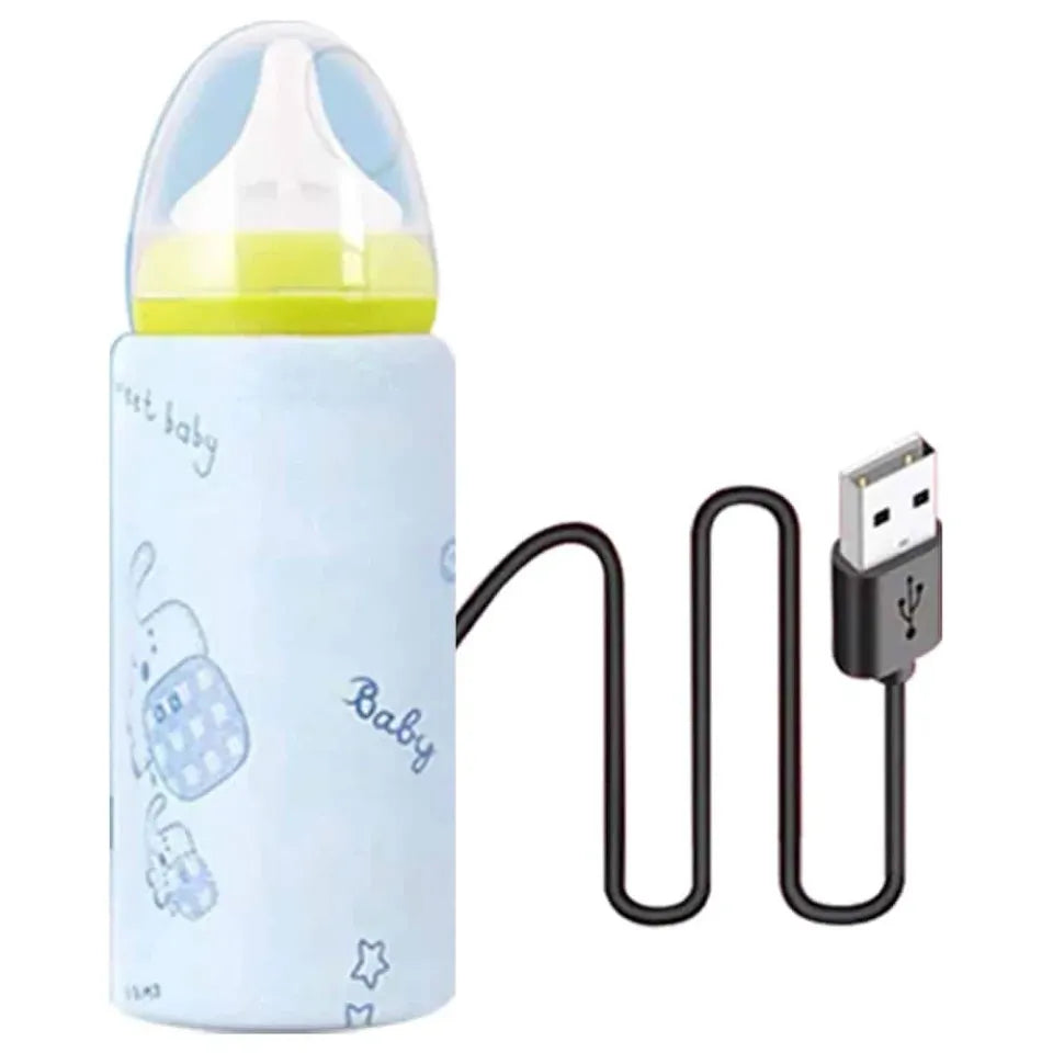 USB Baby Bottle Warmer Bag – Portable Travel Feeder