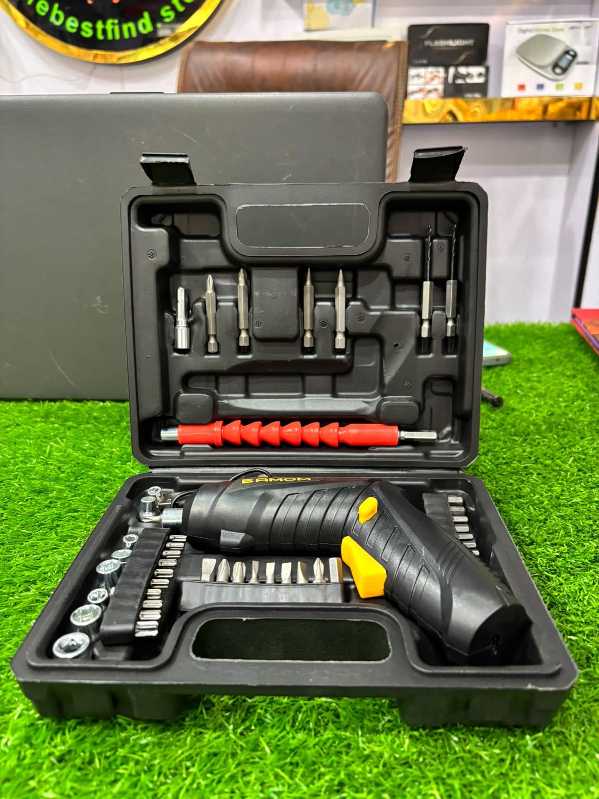 EAMOM 47-Piece Cordless Electric Screwdriver Set