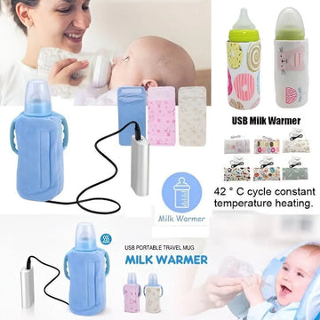 USB Baby Bottle Warmer Bag – Portable Travel Feeder