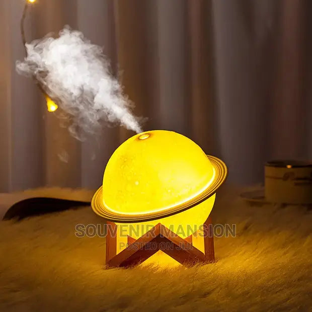 Planet Humidifier Household Aroma Diffuser Night Light 200ml