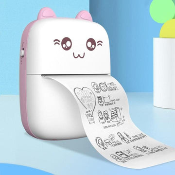 Portable Thermal Mini Photo, Text & Sketch  Inkless  Label Printer