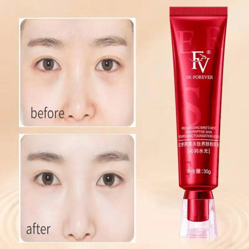 FV Liquid Foundation - Oil-control Waterproof Hydrating Makeup Base Cream