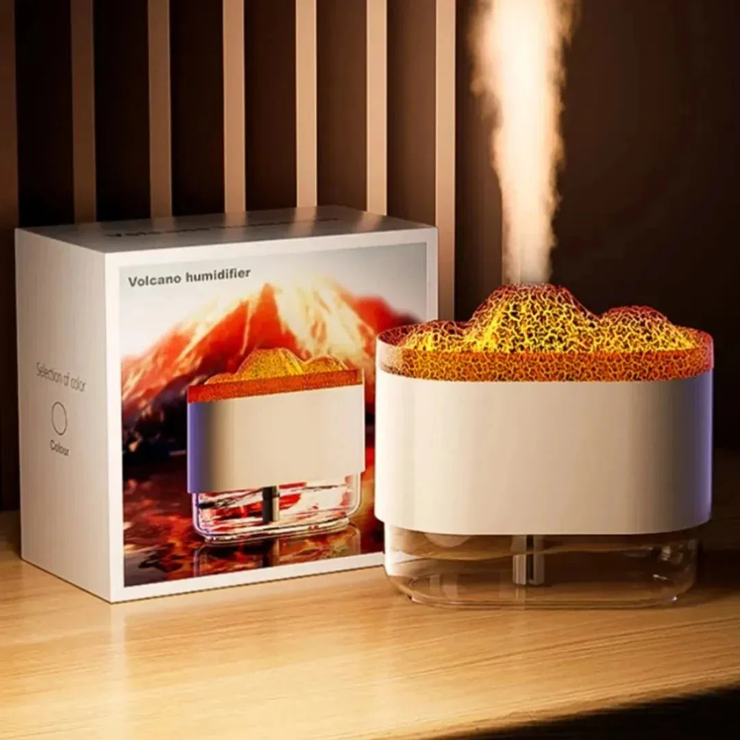 High Quality Humidifier Air Humidifier Ambient Volcano Lamp Simulation 300ml – A331