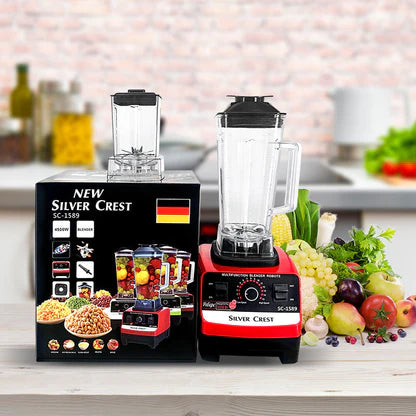 Silver Crest 2in1 Electric Blender Juicer Jug with Powder Grinder SC.1589