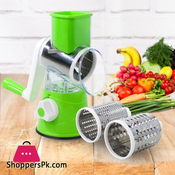 Stainless Steel Vegetable Cutter with Collection Basin – Mandoline Slicer for Finger Chips, Salads & Kitchen Use
