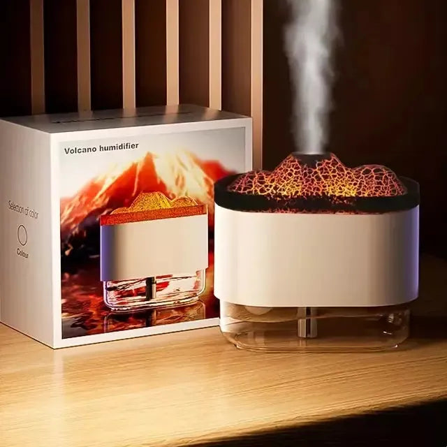 High Quality Humidifier Air Humidifier Ambient Volcano Lamp Simulation 300ml – A331