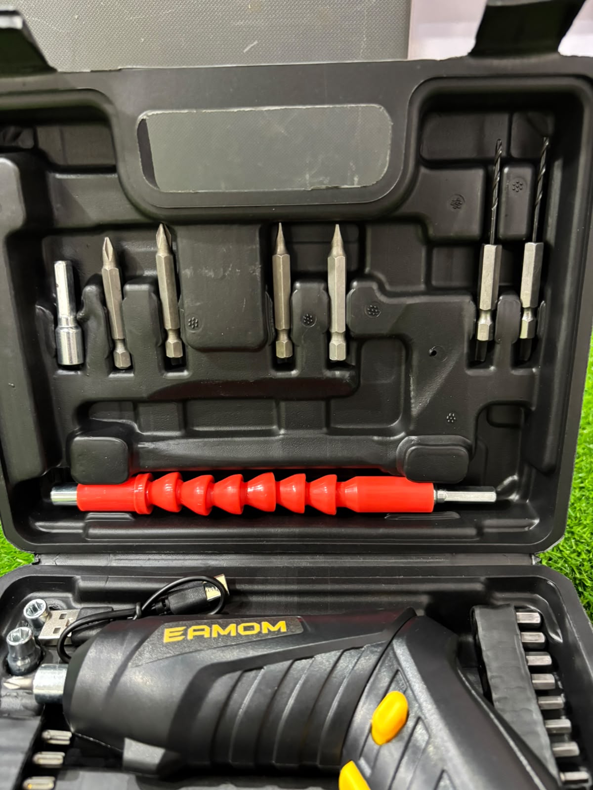 EAMOM 47-Piece Cordless Electric Screwdriver Set