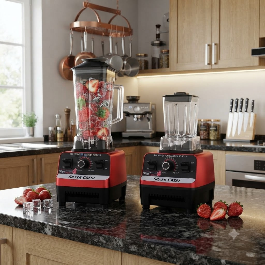 Silver Crest 2in1 Electric Blender Juicer Jug with Powder Grinder SC.1589