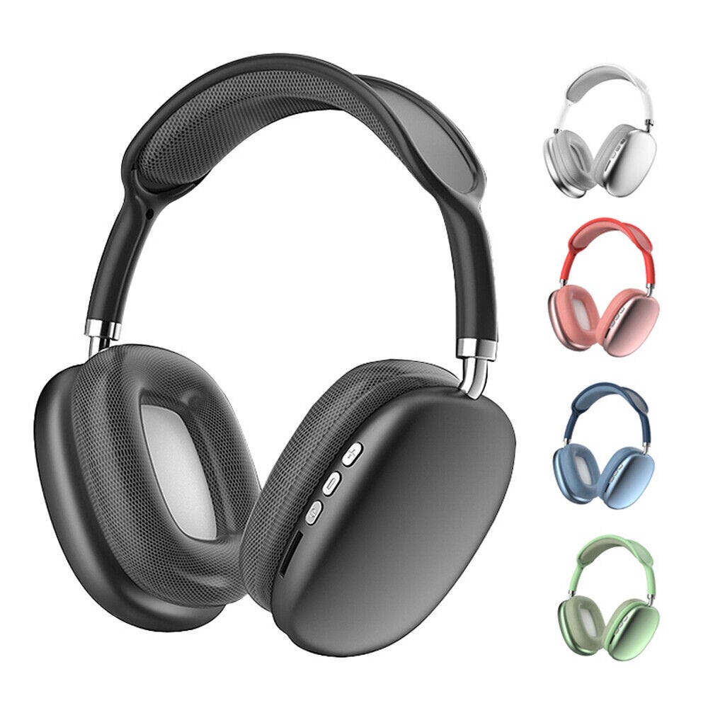 P9 Wireless Bluetooth Headphones – Noise Cancelling Stereo Headset with Mic | Sports & Gaming Earphones