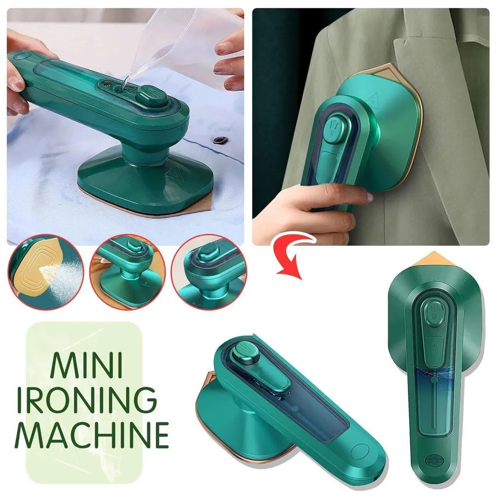 Portable Mini Steam Travel Iron – Handheld Rapid-Heat Ironing Machine for Home & Outdoor Use