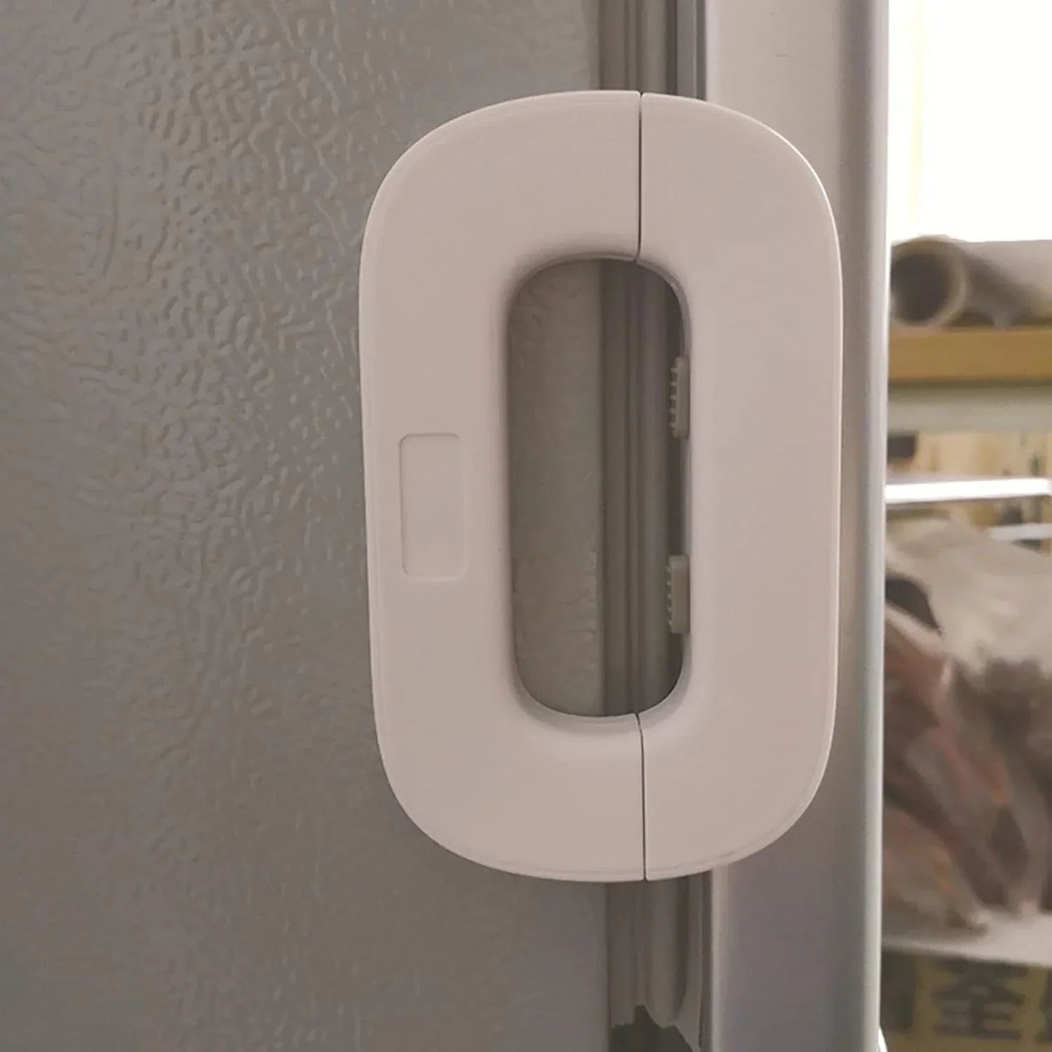 High Quality Refrigerator Door Lock – Child Safety & Baby Proof Fridge Lock – Strong Adhesive Keyless Design