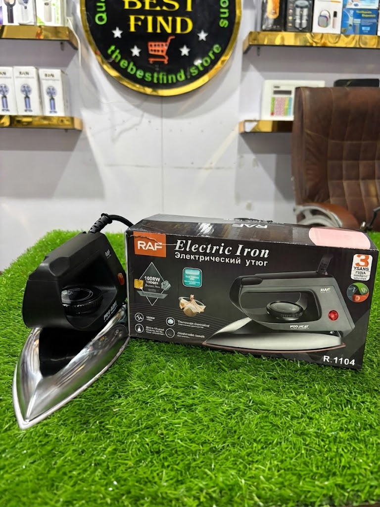 RAF R.1104 1000W Nano Ceramic Electric Iron