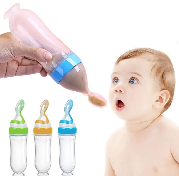 3-in-1 Baby Deal Box – Fruit Feeder Pacifier, Silicone Spoon Feeder & U-Shaped Toothbrush | Complete Baby Care Kit