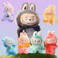 Labubu Doll 17cm – Original Popmart Plush Collectible Toy | Creative Play Doll & Gift for Kids & Anime Fans (Random Color)