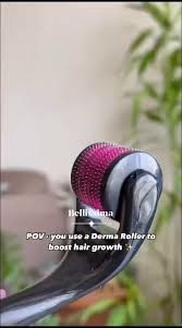 Derma Roller 0.5mm | Titanium Microneedle Facial Roller for Skin Care, Microdermabrasion & Microneedling Therapy