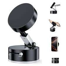 Magnetic Car Mobile Holder Dashboard – Strong Suction Grip, 360° Rotation, Hands-Free Universal Phone Mount for Car, Table & Gym