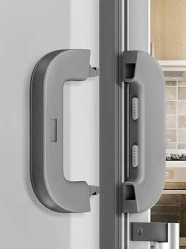 High Quality Refrigerator Door Lock – Child Safety & Baby Proof Fridge Lock – Strong Adhesive Keyless Design