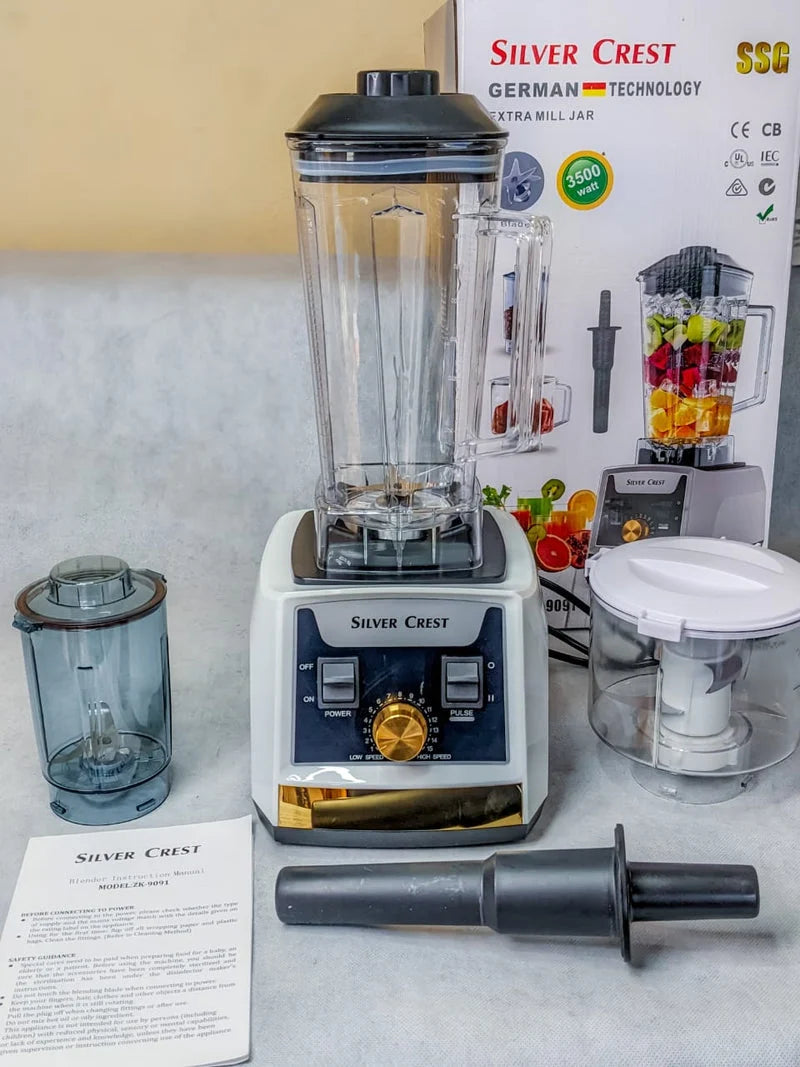 Silver Crest 3-in-1 Blender Chopper & Grinder