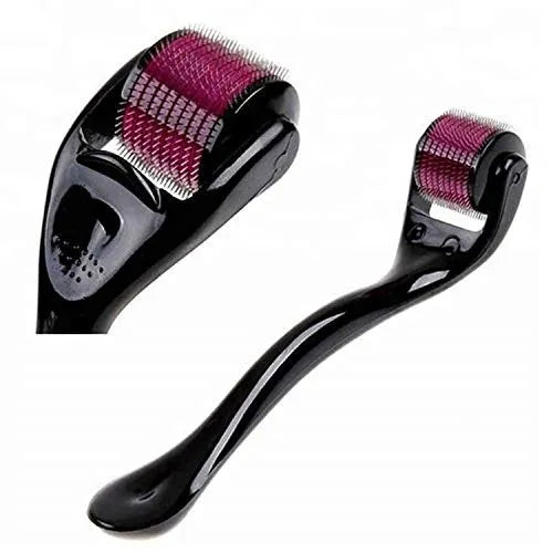 Derma Roller 0.5mm | Titanium Microneedle Facial Roller for Skin Care, Microdermabrasion & Microneedling Therapy